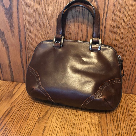 Hugo Boss Vintage  Brown Leather Small Purse - Picture 4 of 5